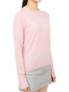 Talk Buddy To Me Crew Neck Merino Wool Knit Top Pink - G/FORE - BALAAN 4