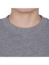 Women's Bold Fox Head Patch Comfort Sweatshirt Medium Grey Melange - MAISON KITSUNE - BALAAN 7