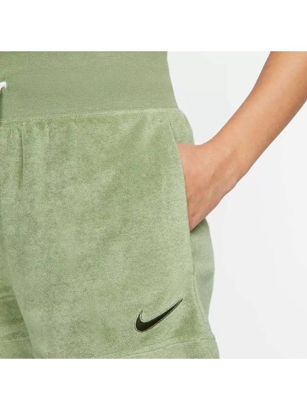 Sportswear Terry Shorts Olive - NIKE - BALAAN 4