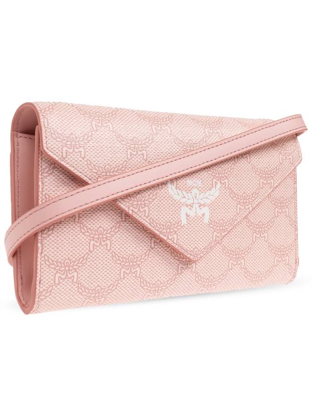 MCM Wallet On A Strap, Women's, Pink - MCM - BALAAN 4