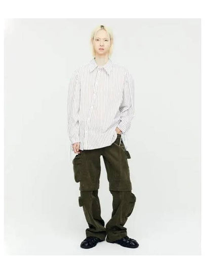 Milano Corduroy Cargo Pants Khaki - ANDERSSON BELL - BALAAN 2