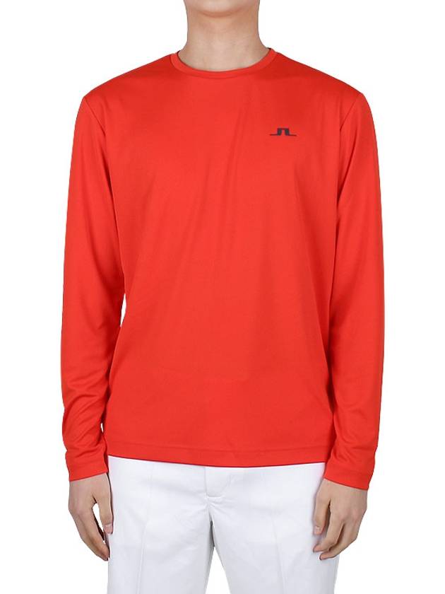 ADE Golf Long Sleeve T-Shirt Red - J.LINDEBERG - BALAAN 4