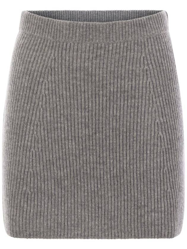 TEIERA - Ribbed knit miniskirt - MAX MARA SPORTMAX - BALAAN 1