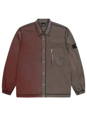 Aries Sprujo Nylon Shirt Rust - ARIES - BALAAN 1