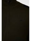 Men s Kendrick Zip up Golf Sweater Forest Green GMKW11175 M354 - J.LINDEBERG - BALAAN 4