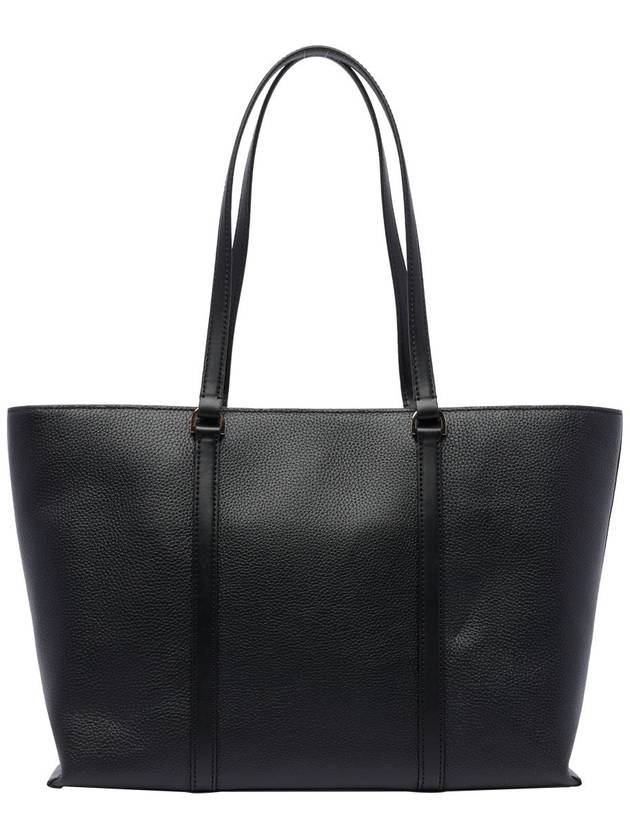 Temple Large Pebbled Leather Tote Bag Black - MICHAEL KORS - BALAAN 2