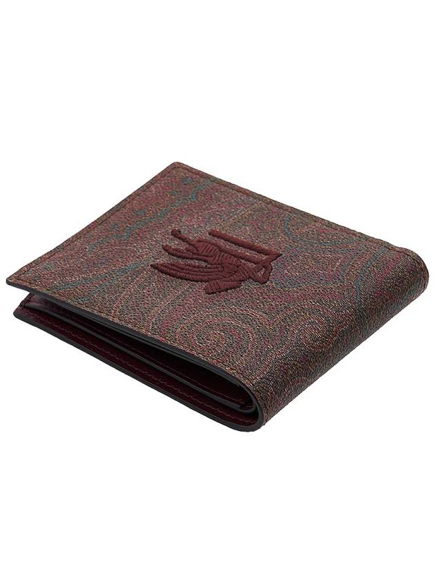 Paisley Print Bifold Wallet Brown - ETRO - BALAAN 5