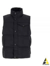 Crinkle Reps R-NY Down Vest Navy - STONE ISLAND - BALAAN 2