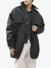 Back Stitch Pocket Zip-Up Jacket Black - MAISON MARGIELA - BALAAN 2