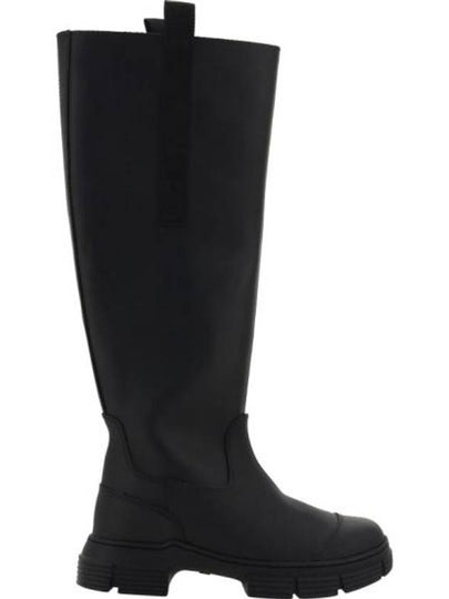 Country Rubber Rain Boots Black - GANNI - BALAAN 2