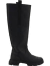 Country Rubber Rain Boots Black - GANNI - BALAAN 2