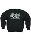 Italian Origin Top Wear East Pigment Dyed Crew Black 1915020 - STUSSY - BALAAN 5