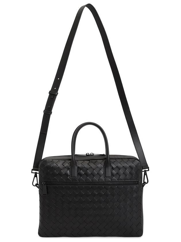 Intrecciato Briefcase Black - BOTTEGA VENETA - BALAAN 7