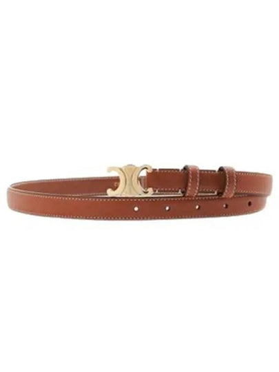 Small Triomphe Belt Tan - CELINE - BALAAN 2