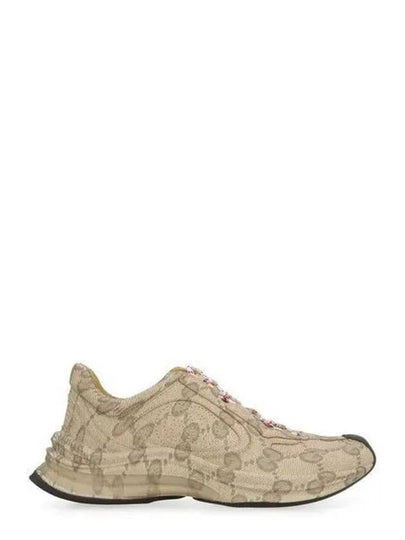 Run Low Top Sneakers Beige - GUCCI - BALAAN 2