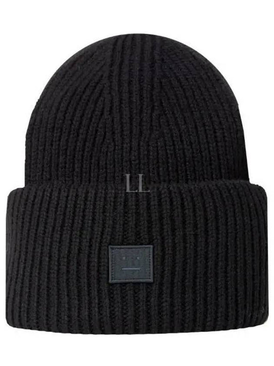 Small Face Logo Beanie Black - ACNE STUDIOS - BALAAN 2