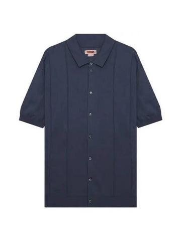 23 HORATIO KNIT POLO BRMAG0146BKNT1 309 short sleeve polo knit - BARACUTA - BALAAN 1