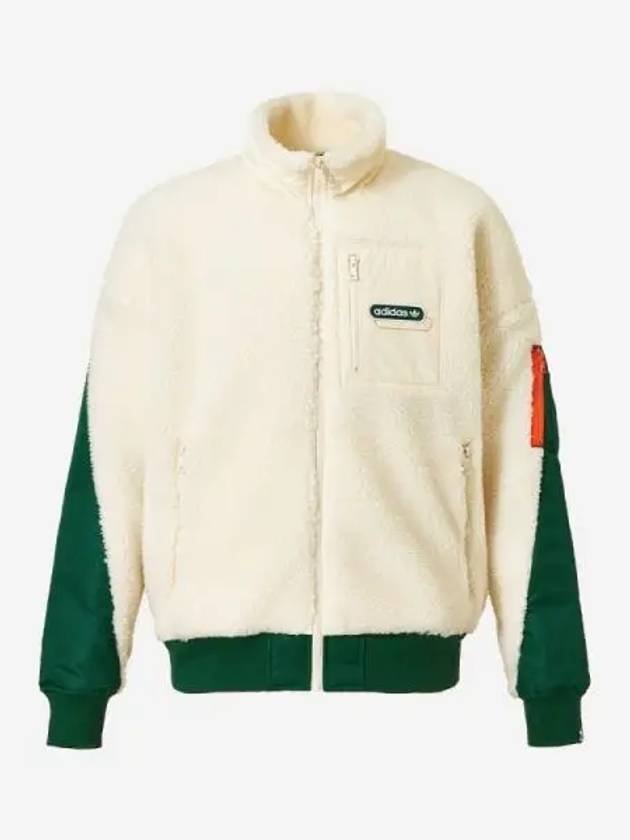 Modern Retro Sherpa Jacket WONWHICGREEN - ADIDAS - BALAAN 1