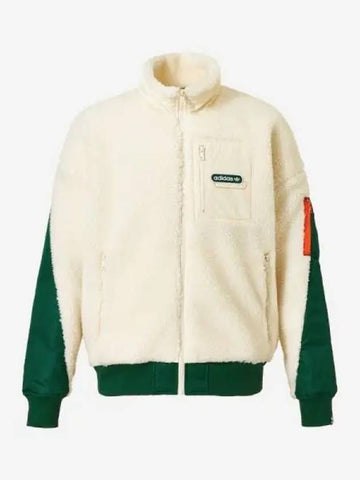 Modern Retro Sherpa Jacket WONWHICGREEN - ADIDAS - BALAAN 1