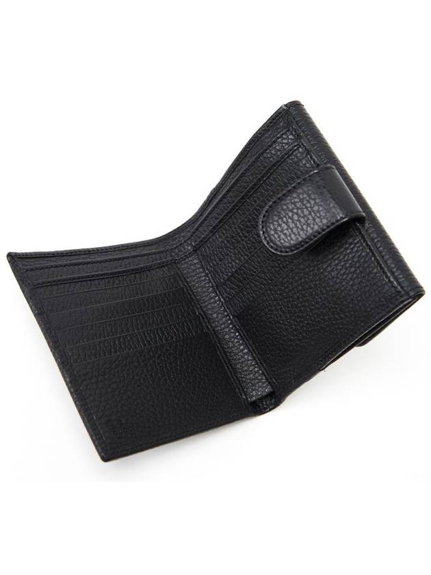 GG Interlocking Half Wallet Black - GUCCI - BALAAN 6