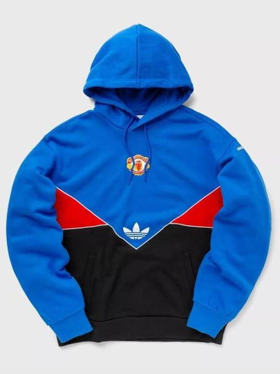 Manchester United Hoodie Blue - ADIDAS - BALAAN 2