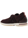 360 LP Flexy Walk Low Top Sneakers Chocolate - LORO PIANA - BALAAN 4