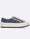 Walk'n'Dior Platform Cotton Low Top Sneaker Blue - DIOR - BALAAN 4