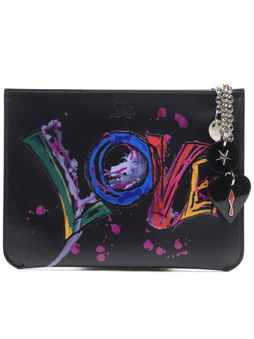 18FW Women’s LOUBICUTE LOVE Clutch Bag 3185194_CM53_18F - CHRISTIAN LOUBOUTIN - BALAAN 1