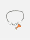 UKR903 363 800 Heart Chain Keyring - AMI - BALAAN 2