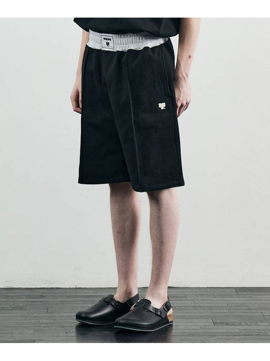 Y SWEAT SHORT BLACK - YCW - BALAAN 1