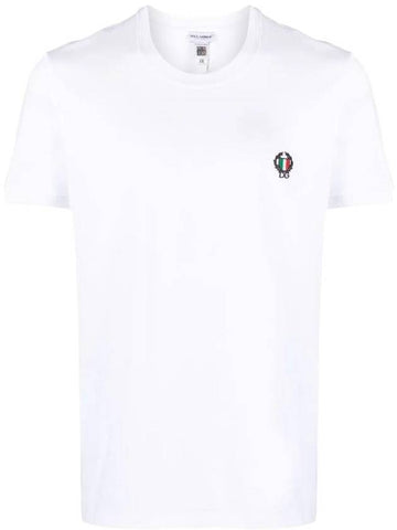 logo embroidery T-shirt M8C03JONN94 - DOLCE&GABBANA - BALAAN 1