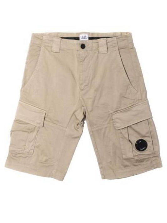 Pants Stretch Satin Lens Cargo Shorts - CP COMPANY - BALAAN 1