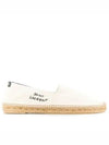 Men's Monogram Espadrilles Beige - SAINT LAURENT - BALAAN 2