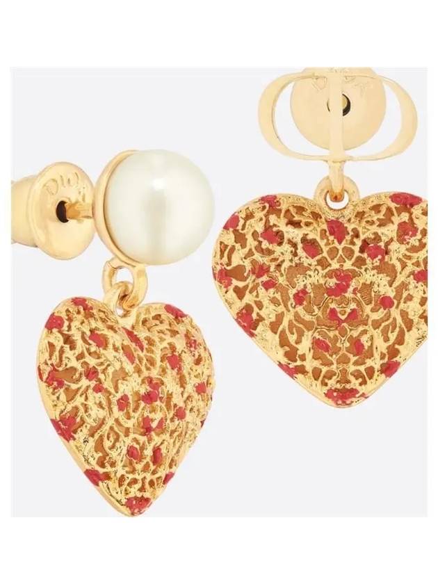 Cœur des Curiosités Pearl Earrings Gold - DIOR - BALAAN 5