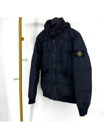 Crinkle Labs short padding navy S size - STONE ISLAND - BALAAN 1