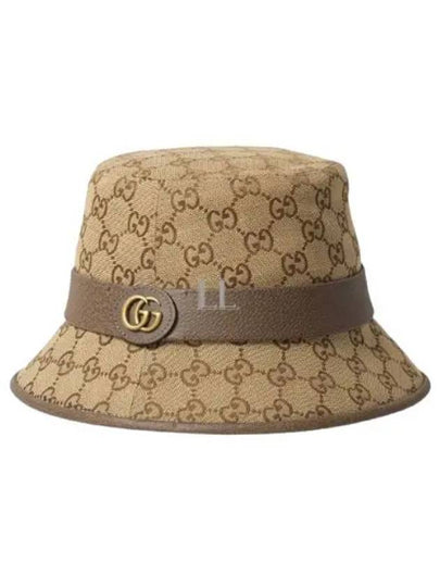 GG Canvas Fedora Beige - GUCCI - BALAAN 2