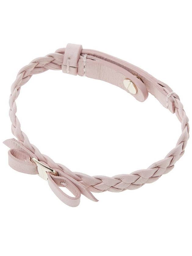 Vara Bow Leather Bracelet Macaron - SALVATORE FERRAGAMO - BALAAN 5