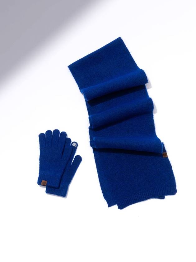 CANDY Gloves Muffler Set BLUE - RECLOW - BALAAN 8