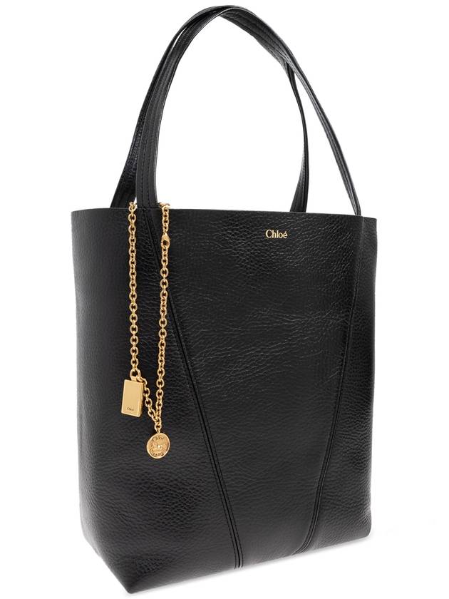 Chloé Spin Medium Bag Type Shopper, Women's, Black - CHLOE - BALAAN 4