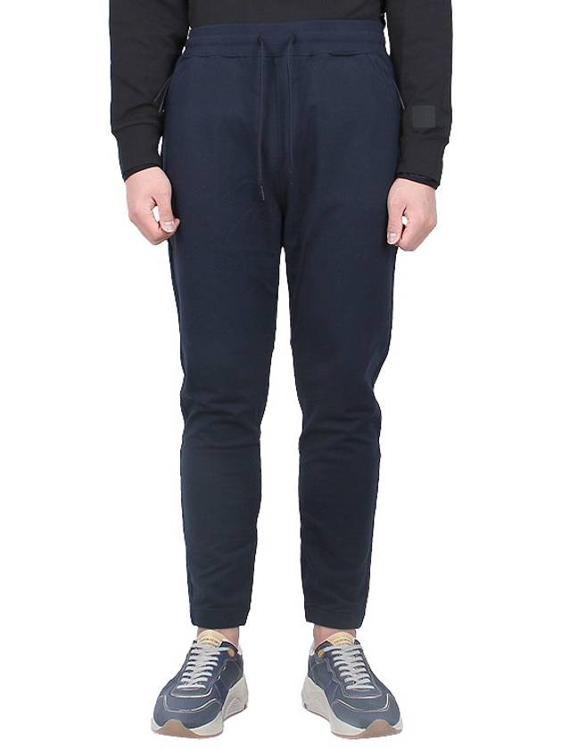 Metropolis Series Stretch Fleece Track Pants Navy - CP COMPANY - BALAAN 3