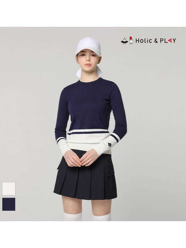 Casual Round Neck SweaterHD1WSW003 - HOLIC&PLAY - BALAAN 3