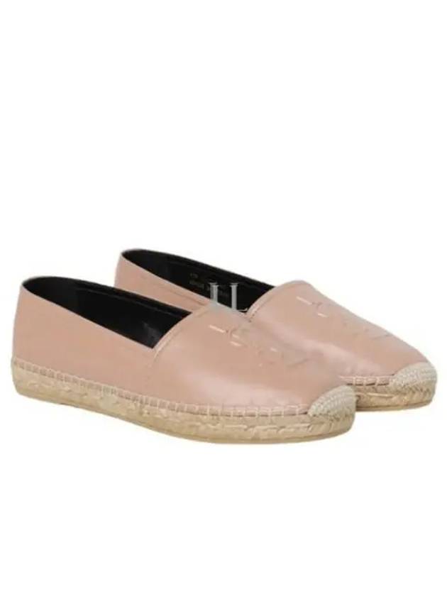 Cassandre Leather Espadu Pink - SAINT LAURENT - BALAAN 2