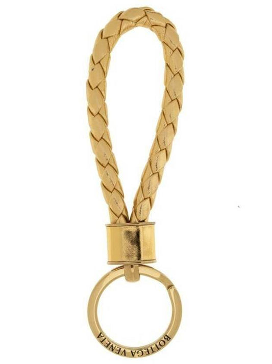 Intrecciato leather key ring - BOTTEGA VENETA - BALAAN 2