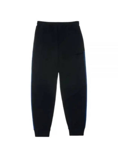 Flock Logo JoGGer Track Pants Black - HELMUT LANG - BALAAN 1