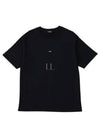 Men's Kyle Logo Print Cotton Jersey Short Sleeve T-Shirt  Black - A.P.C. - BALAAN 2