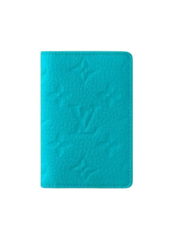 Pocket Organizer Card Wallet Blue - LOUIS VUITTON - BALAAN 1