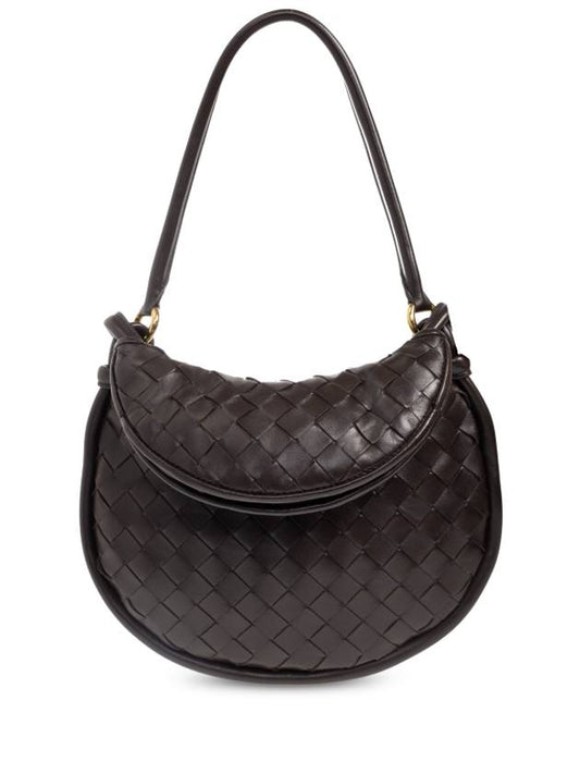 Intrecciato Gemelli Small Shoulder Bag Fondant - BOTTEGA VENETA - BALAAN 2