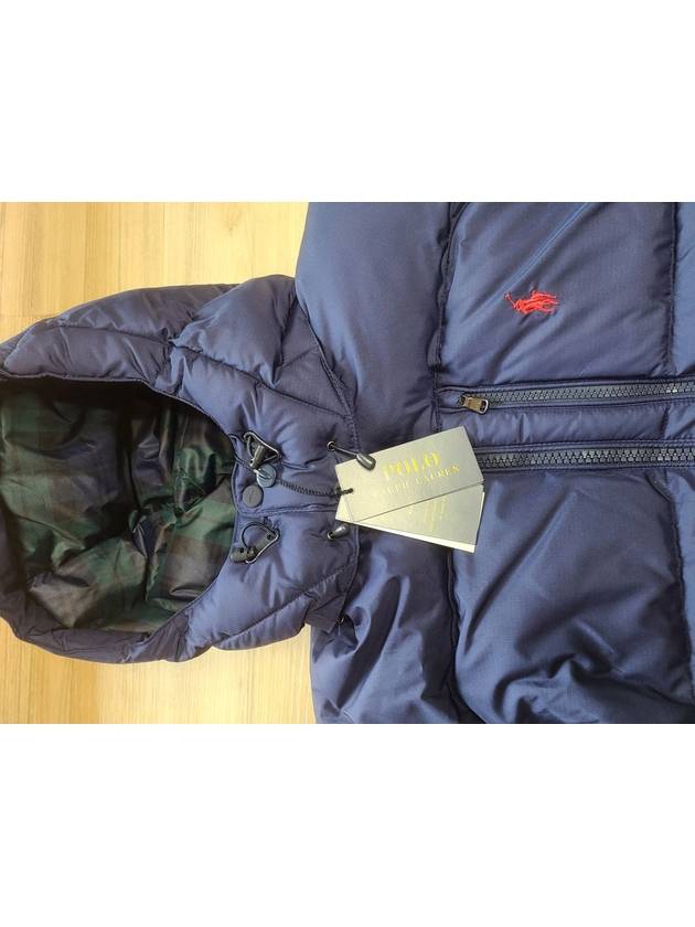 Navy Water Repellent Down Jacket Padding Water Repellent Down - POLO RALPH LAUREN - BALAAN 5