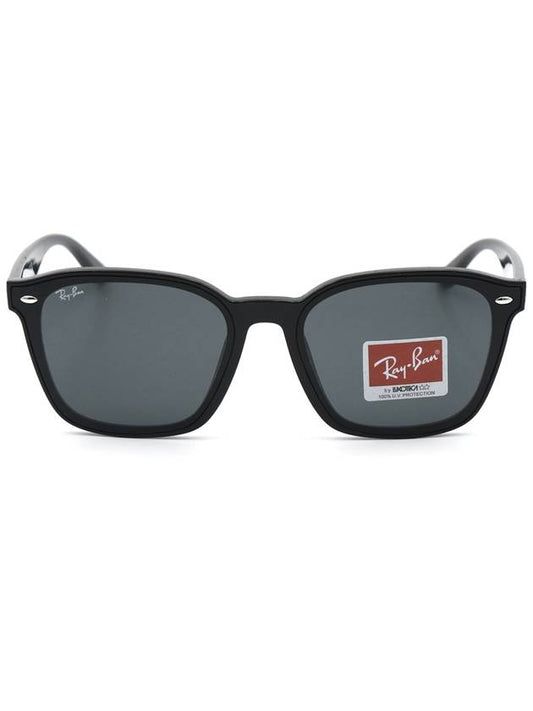 Geometric Frame Sunglasses Black - RAY-BAN - BALAAN 2