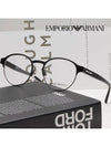 Armani Glasses Frame EA1097 3014 Black Round - EMPORIO ARMANI - BALAAN 2